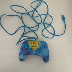 PowerA Enhanced Wired Controller for Nintendo Switch - Pikachu Tie-Dye